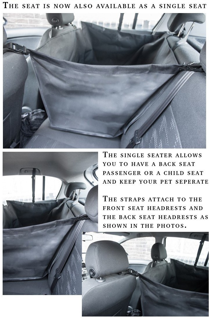 back seat pet hammock