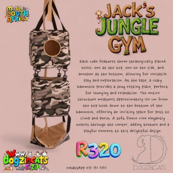 Jack’s jungle gym for marmosets and sugar gliders