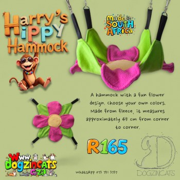 Harry’s Hippy Hammock for marmosets and sugar gliders