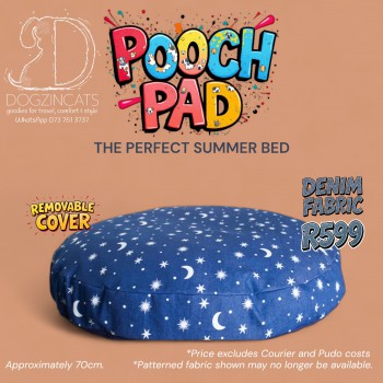 pooch pad round dog bed