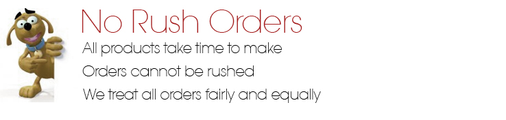 no rush orders