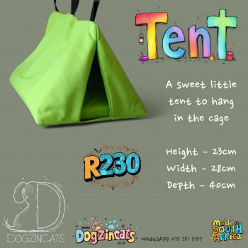 Tent for marmosets and sugar gliders