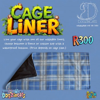 Cage liner for marmosets and sugar gliders