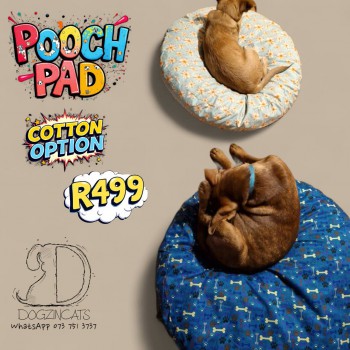 pooch pad round dog bed