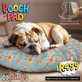 pooch pad round dog bed